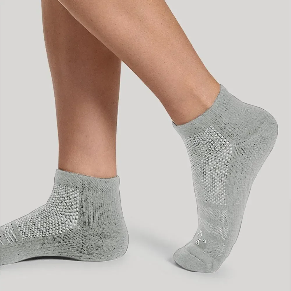 NWOT Tommie Cooper Women’s Gray Ankle Compression Socks - 2 Pair - Size - Large